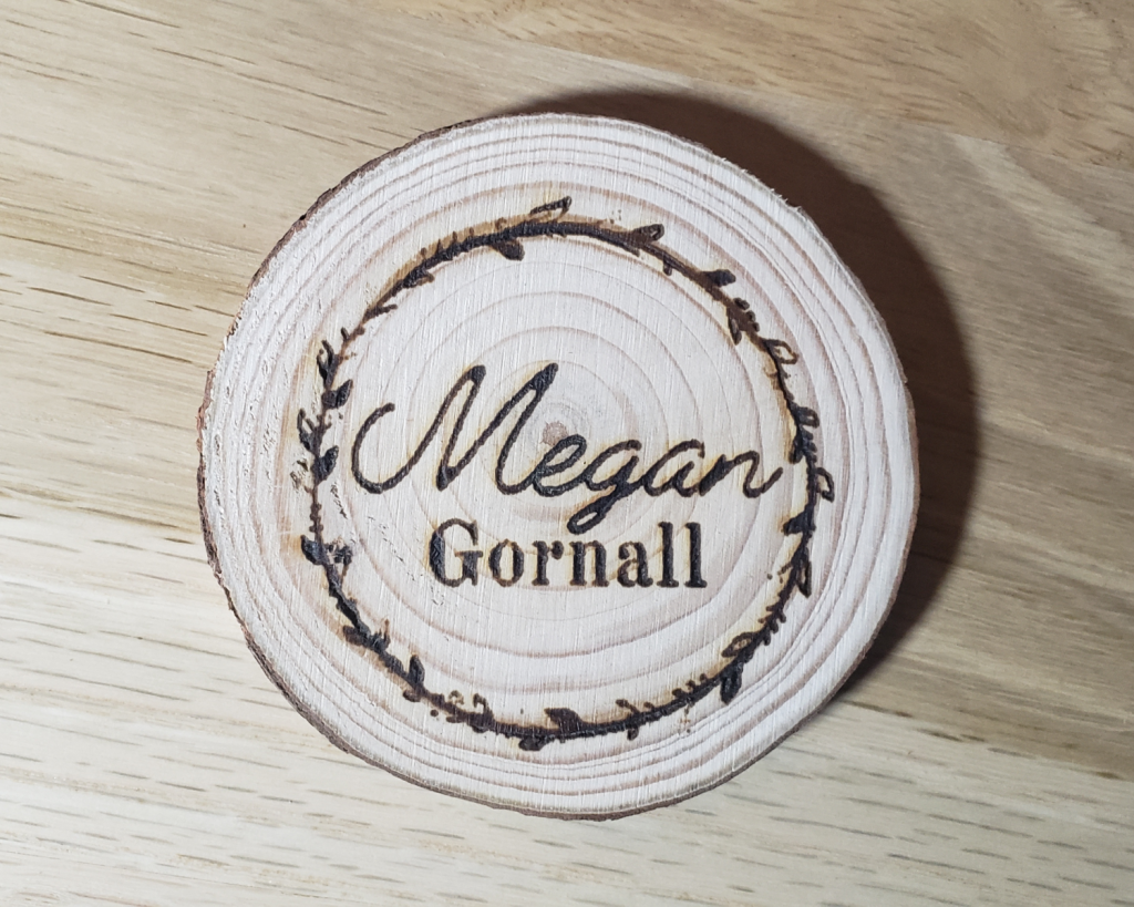 Rustic Border Place Card