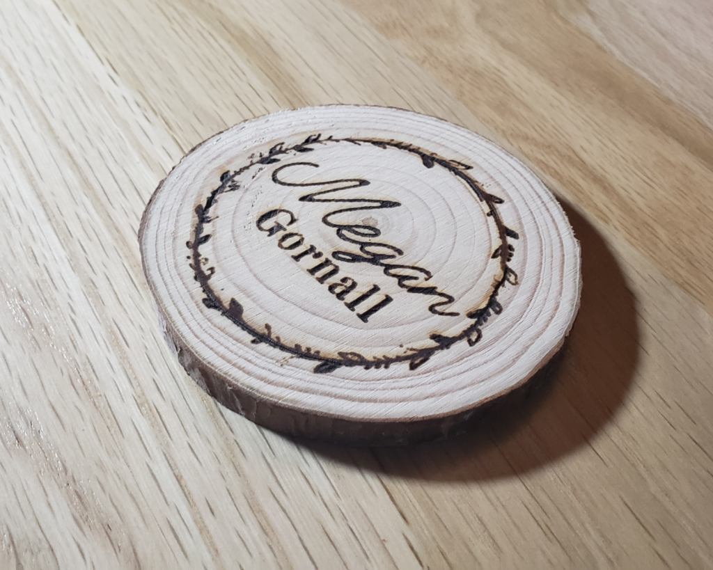 Rustic Border Place Card