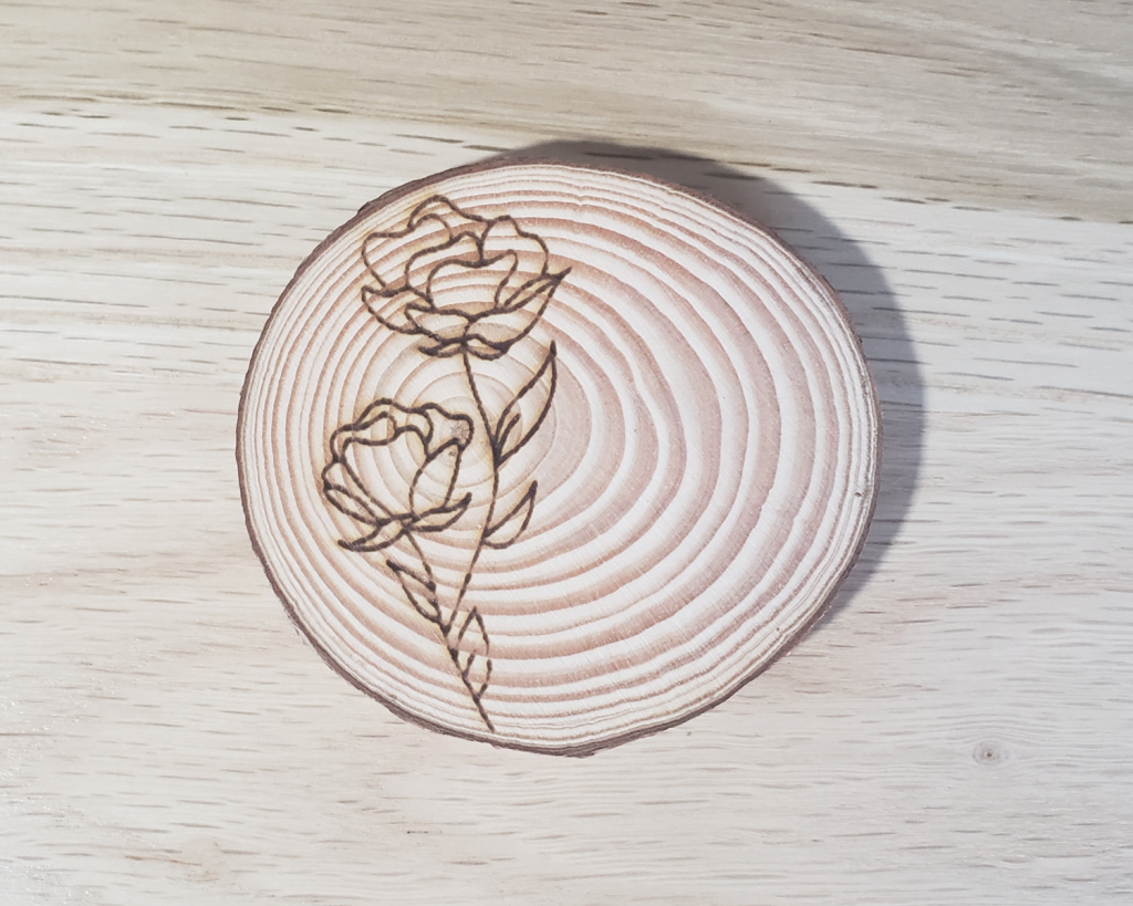 Rose Coaster Set