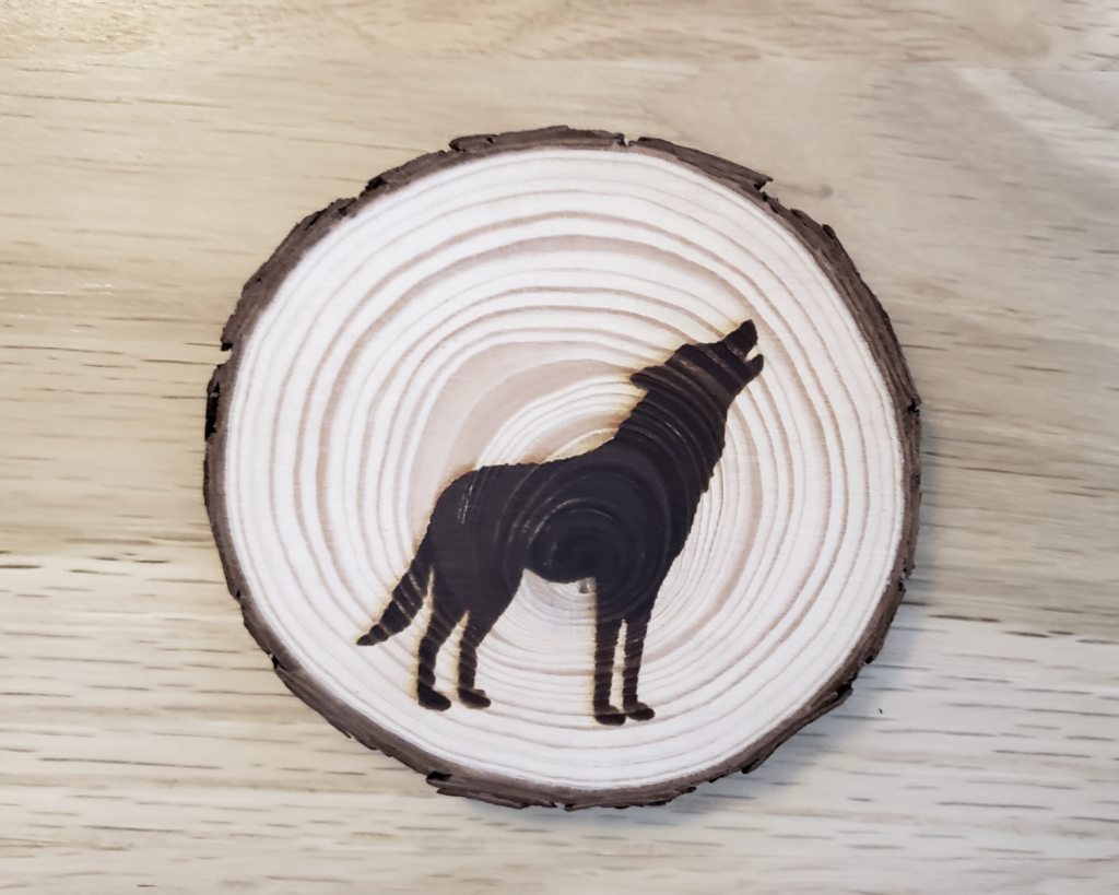 Wolf Coaster Set
