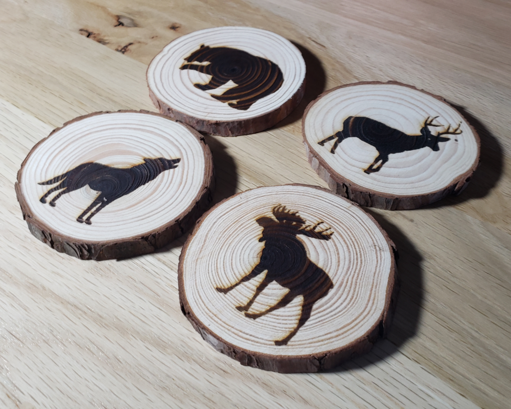 Wild Life Coaster Set