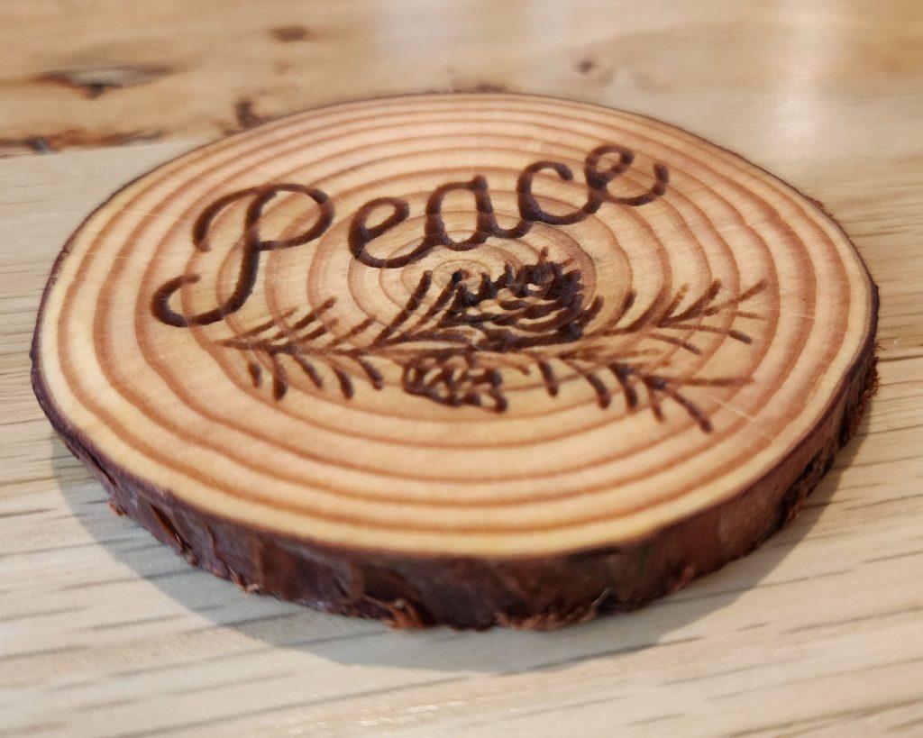 Pine Cone Place Card