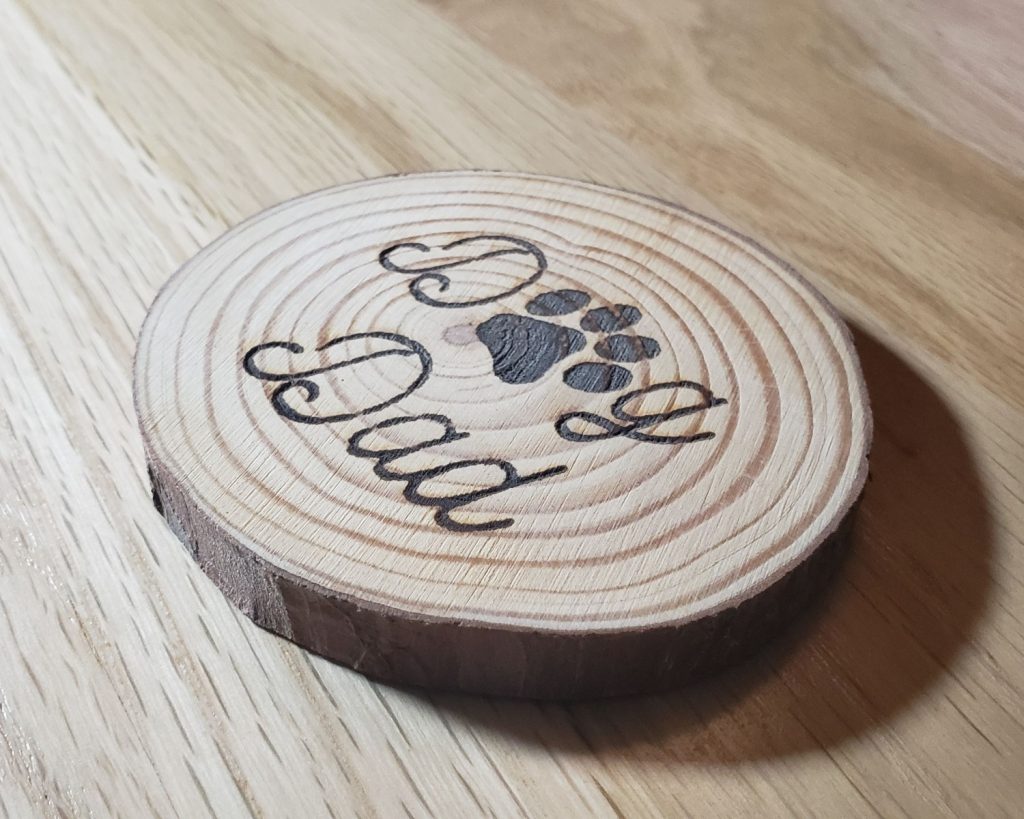 Dog Paw Coaster Set