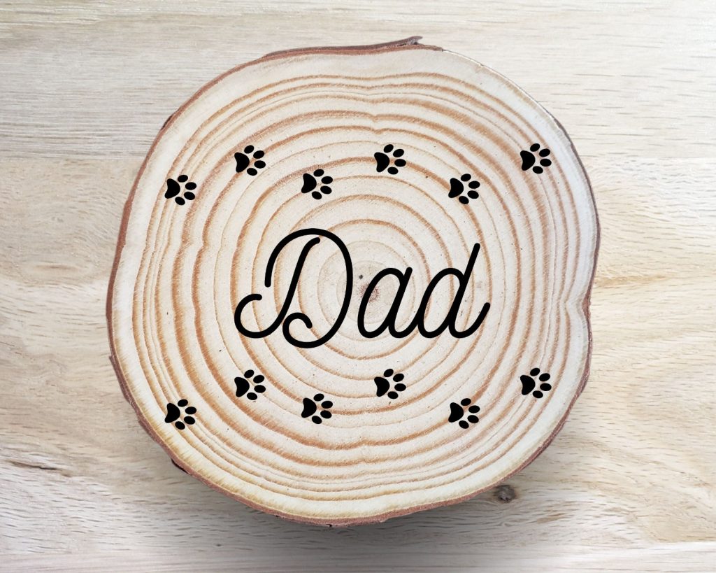 Dog Paw Trail Coaster Set