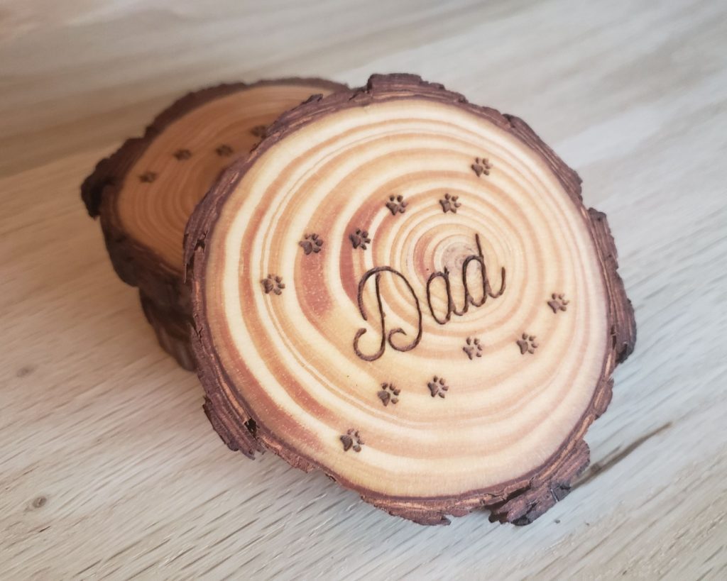 Cat Paw Trail Coaster Set