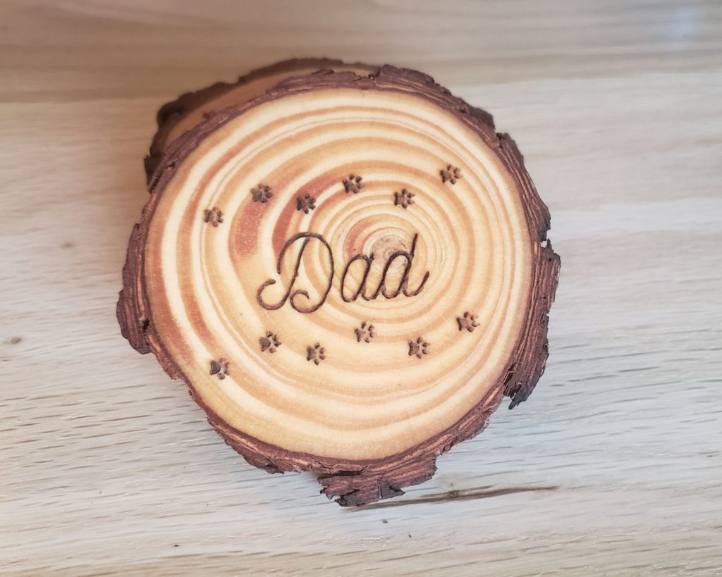 Cat Paw Trail Coaster Set