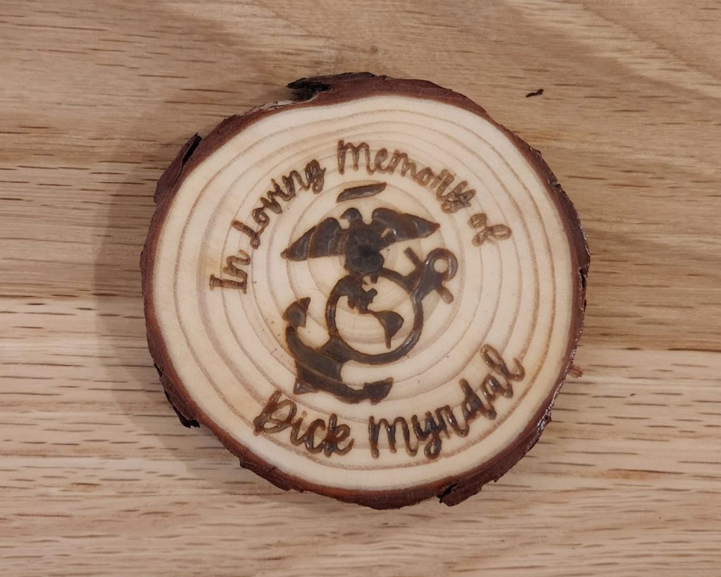 Marine Corps Coaster Set
