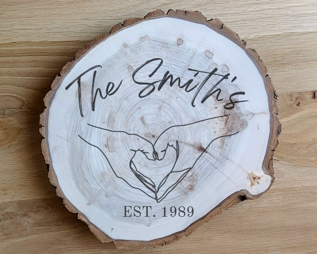 Heart Hands Round Sign