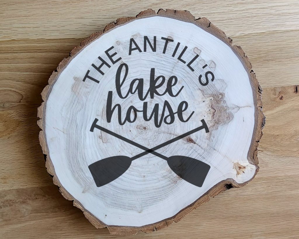 Crossed Oars Round Sign