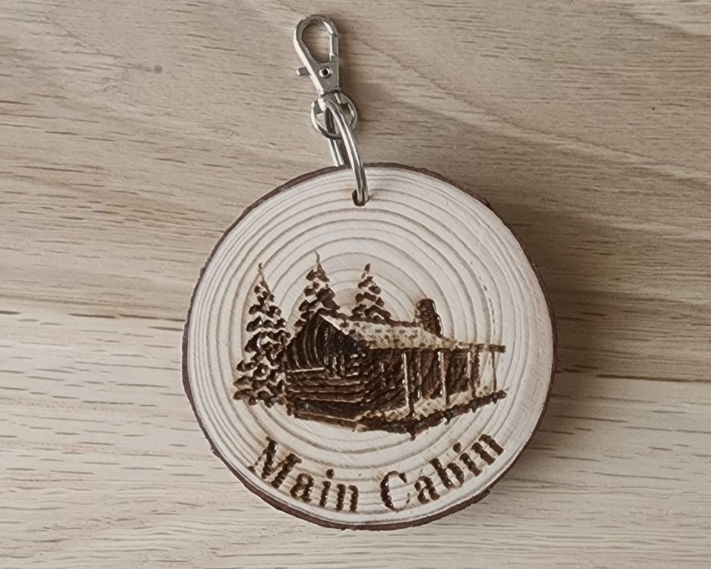 Cabin Keychain