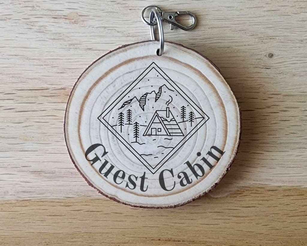 Cabin Keychain