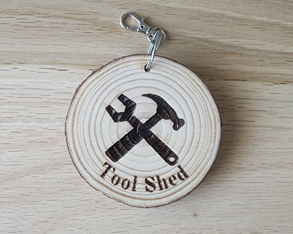 Barn and Tool Keychain
