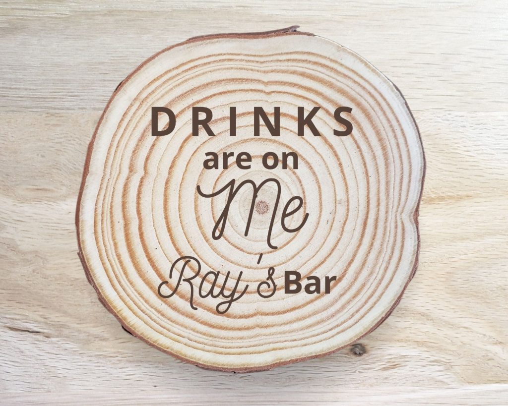“Drinks are on Me” Coaster Set